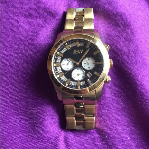 Real JBW watch solid 14k plating worth $1,600 - Picture 4 of 5